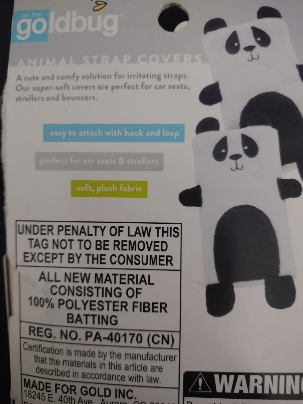 Goldbug soft panda
